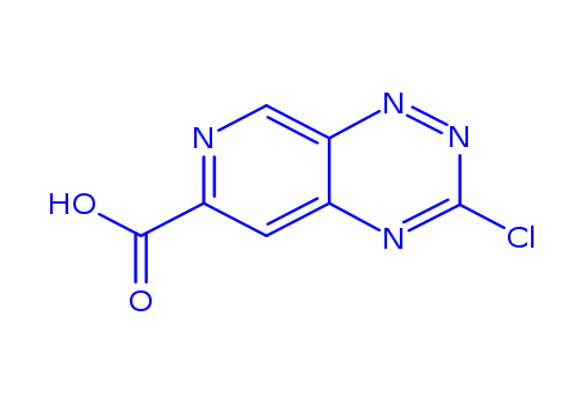 3-chloro-pyrido[4,3-e]-1,2,4-triazine-6-carboxylic acid