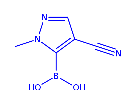 4-Cyano-1-methyl-1H-pyrazole-5-boronic acid