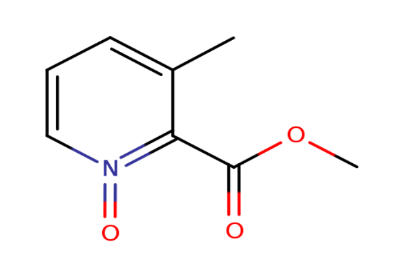 3-Methyl-2-pyridinecarboxylic acid 1-oxide methyl ester