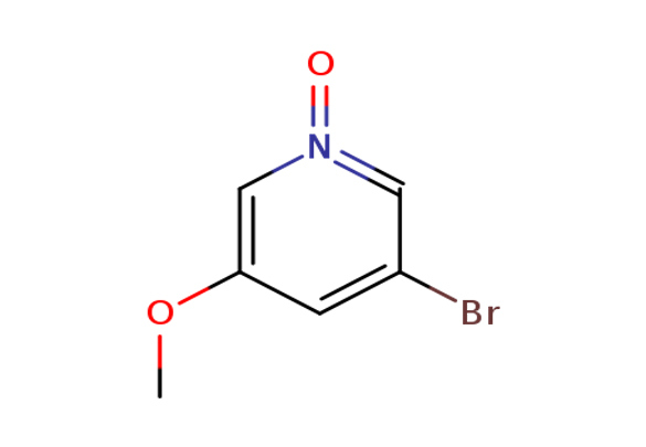 3-Bromo-5-methoxypyridine N-oxide