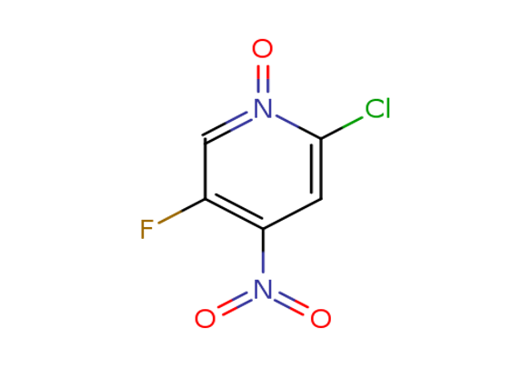 2-chloro-5-fluoro-4-nitropyridine 1-oxide