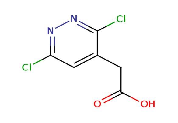3,6-Dichlor-4-pyridazinylessigsaeure
