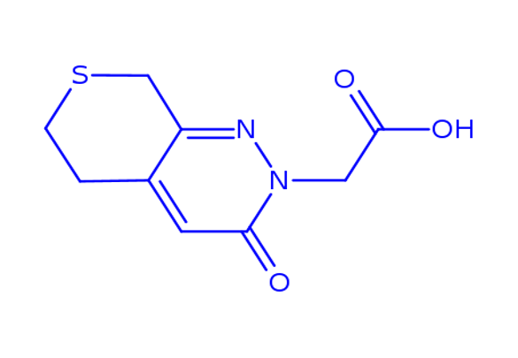 2-(3-oxo-6,8-dihydro-5H-thiopyrano[3,4-c]pyridazin-2-yl)acetic acid