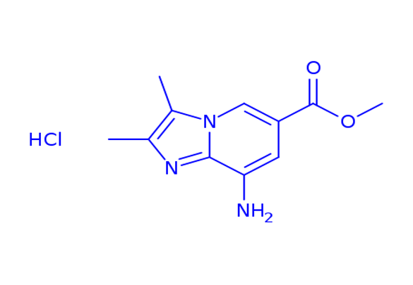 Methyl 8-amino-2,3-dimethylimidazo[1,2-a]pyridine-6-carboxylate hydrochloride