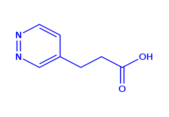 3-(Pyridazin-4-yl)propanoic acid