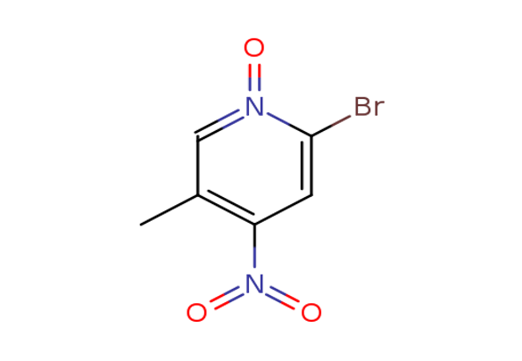 2-broMo-5-Methyl-4-nitropyridine N-oxide