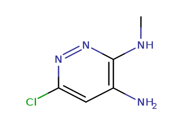 6-Chloro-N3-methyl-3,4-pyridazinediamine