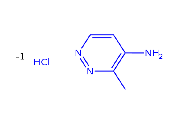 3-methylpyridazin-4-amine hydrochloride