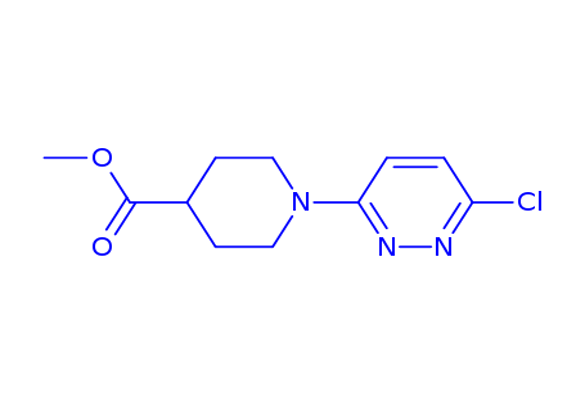 Methyl 1-(6-chloro-3-pyridazinyl)-4-piperidinecarboxylate