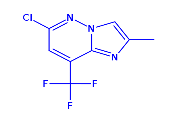 6-Chloro-2-methyl-8-(trifluoromethyl)imidazo[1,2-b]pyridazine