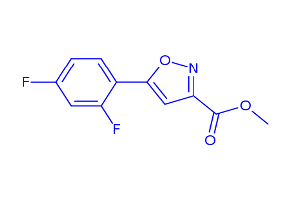 Methyl 5-(2,4-Difluorophenyl)isoxazole-3-carboxylate