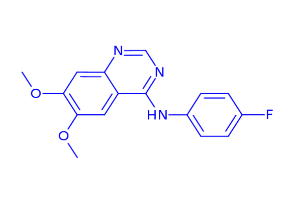 N-(4-fluorophenyl)-6,7-dimethoxyquinazolin-4-amine