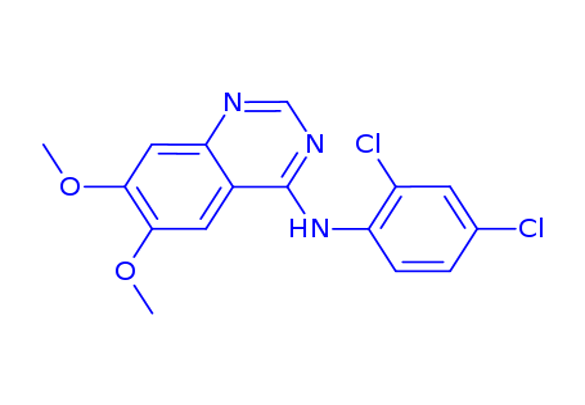 N-(2,4-dichlorophenyl)-6,7-dimethoxy-4-quinazolinamine
