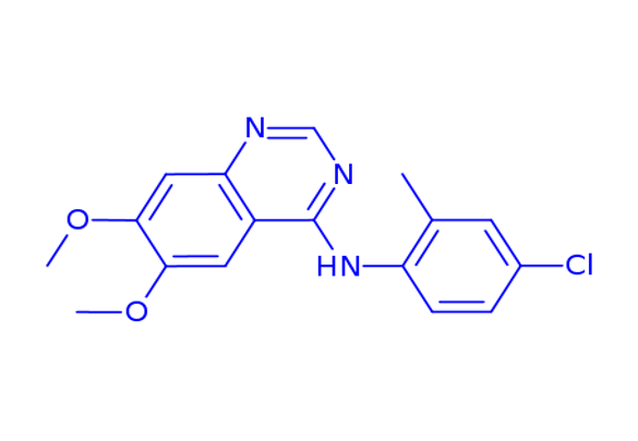 N-(4-chloro-2-methylphenyl)-6,7-dimethoxyquinazolin-4-amine