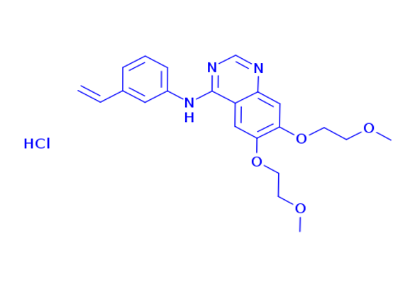 6,7-bis(2-methoxyethoxy)-N-(3-vinylphenyl)quinazolin-4-amine hydrochloride