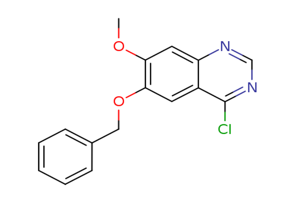 4-Chloro-7-methoxy-6-benzyloxyquinazoline