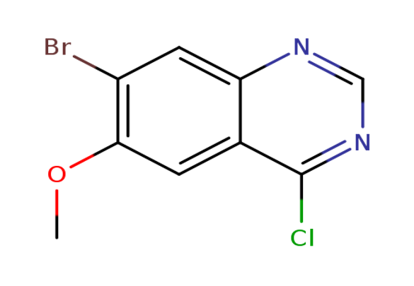 7-bromo-4-chloro-6-methoxyquinazoline