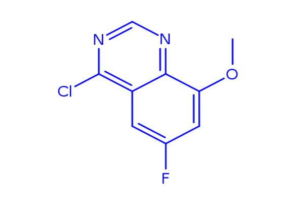 4-Chloro-6-fluoro-8-methoxyquinazoline