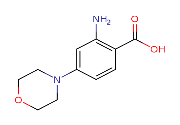 2-Amino-4-morpholinobenzoic Acid