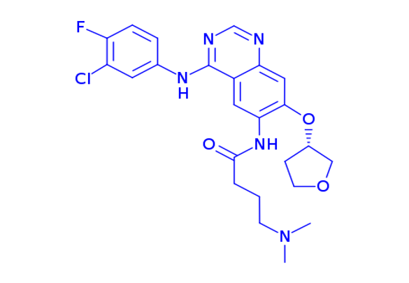 N-[4-[(3-chloro-4-fluorophenyl)amino]-7-[[(3S)-tetrahydro-3-furanyl]oxy]-6-quinazolinyl]-4-(dimethylamino)-Butanamide