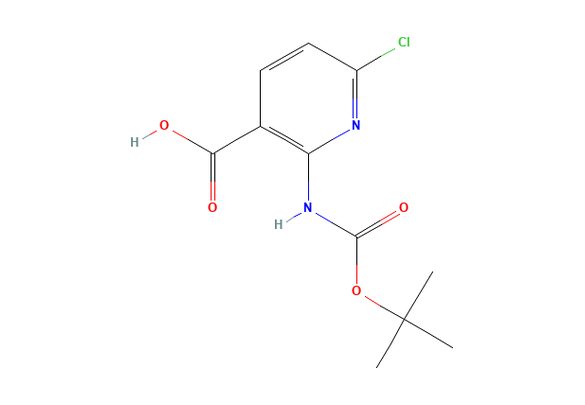 2-Boc-Amino-6-chloro-nicotinic acid
