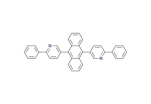 9,10-Bis(6-phenylpyridin-3-yl)anthracene