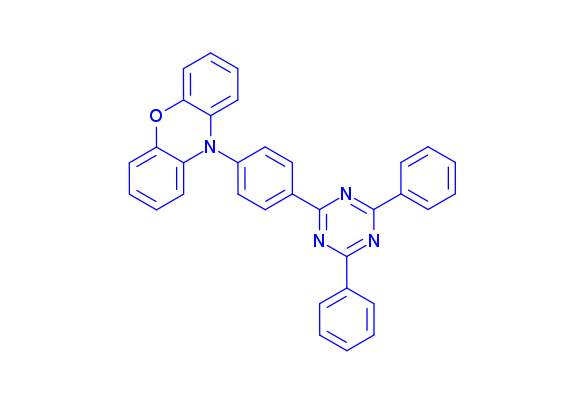 Phenoxazine-2,4,6-triphenyl-1,3,5-triazine