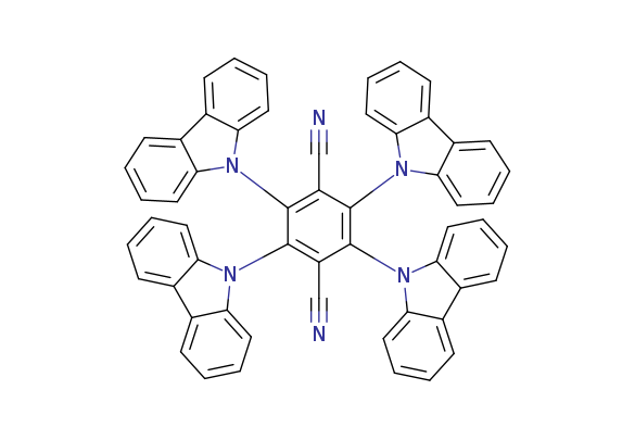 2,3,5,6-Tetra-9H-carbazol-9-yl-1,4-benzenedicarbonitrile