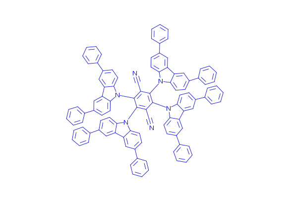 2,3,5,6-tetrakis(3,6-diphenyl-9H-carbazol-9-yl)terephthalonitrile