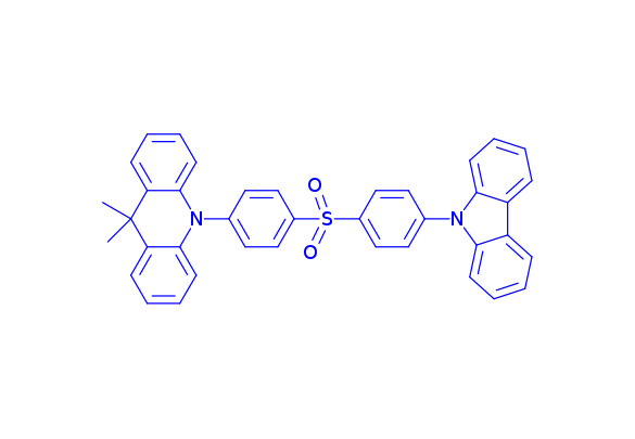 10-(4-(4-(9H-Carbazol-9-yl)phenylsulfonyl)phenyl)-9,10-dihydro-9,9-dimethylacridine