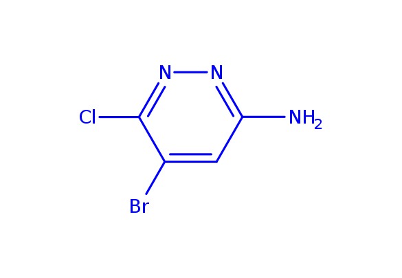 5-Bromo-6-chloropyridazin-3-amine