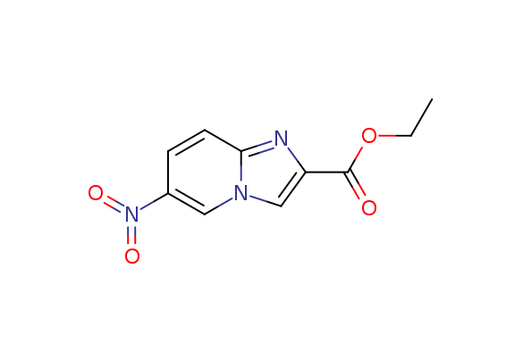 Ethyl 6-nitroimidazo(1,2-a)pyridine-2-carboxylate