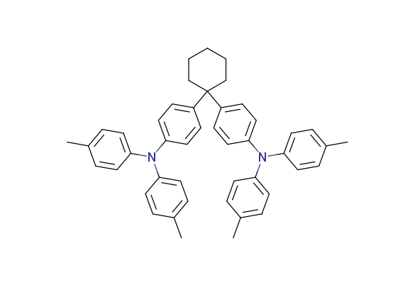 Benzenamine, 4,4'-cyclohexylidenebis(N,N-bis(4-methylphenyl)-