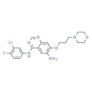 N4-(3-chloro-4-fluorophenyl)-7-(3-Morpholinopropoxy)quinazoline-4,6-diaMine