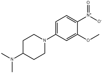 1-(3-Methoxy-4-nitrophenyl)-N,N-dimethylpiperidin-4-amine